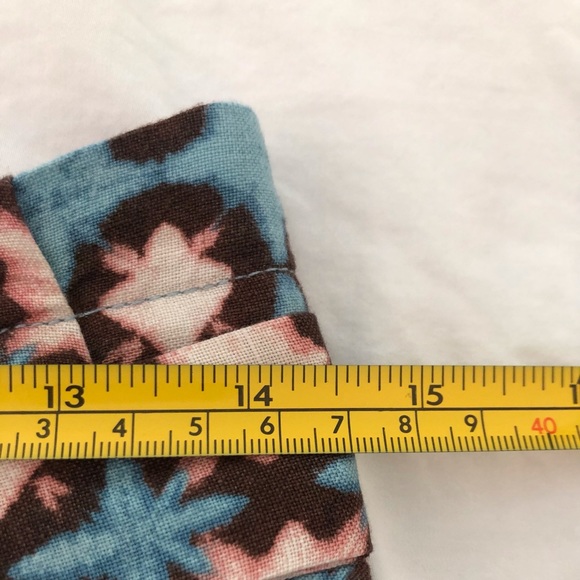 ☀️ 🆕 BOGO LOFT Paperbag Shorts in Sunwashed Floral Linen Blend. Size S. NWOT. - Picture 10 of 13